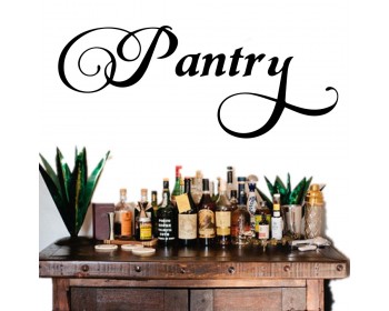 Pantry Wall Decal Pantry Label 